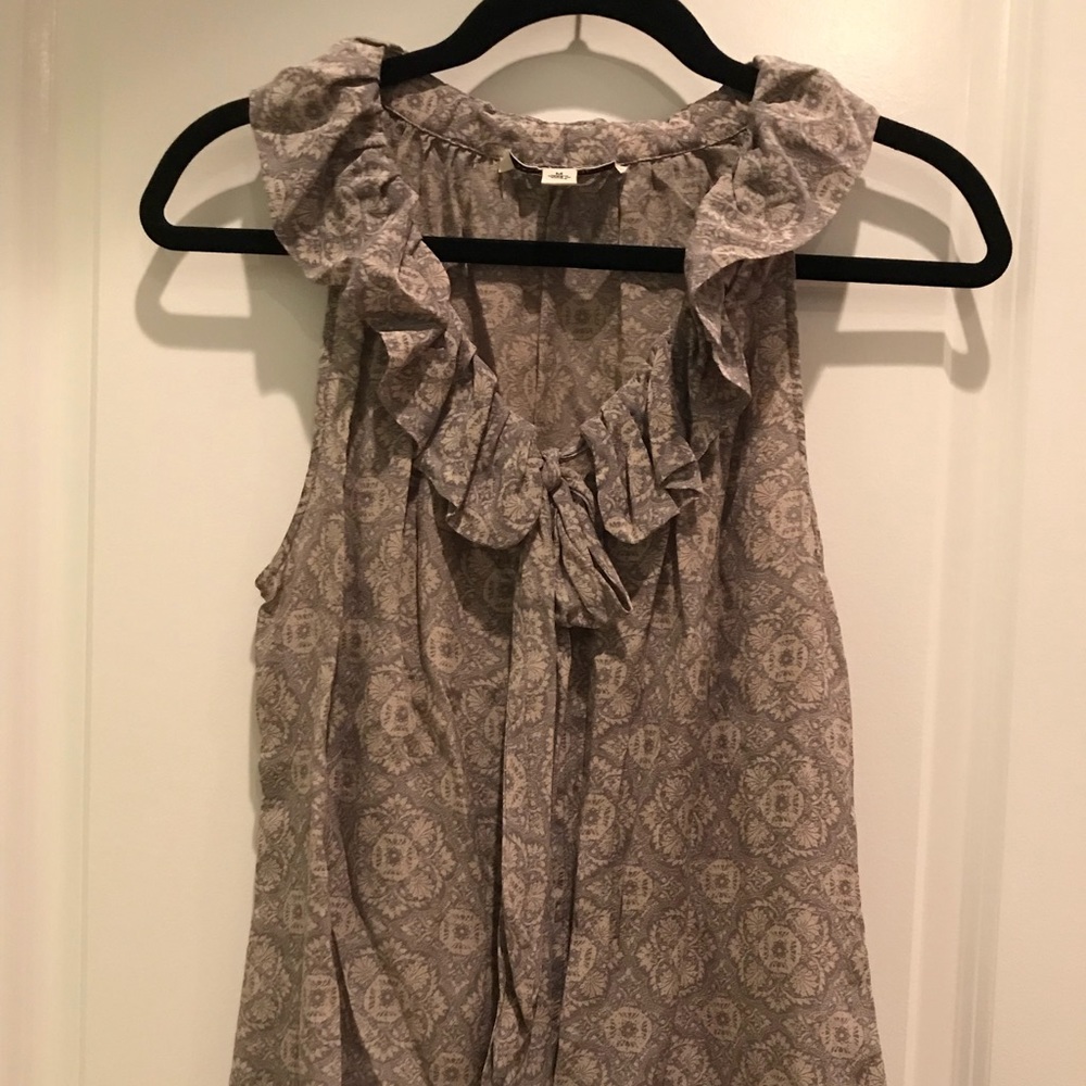 Banana republic silk tank blouse